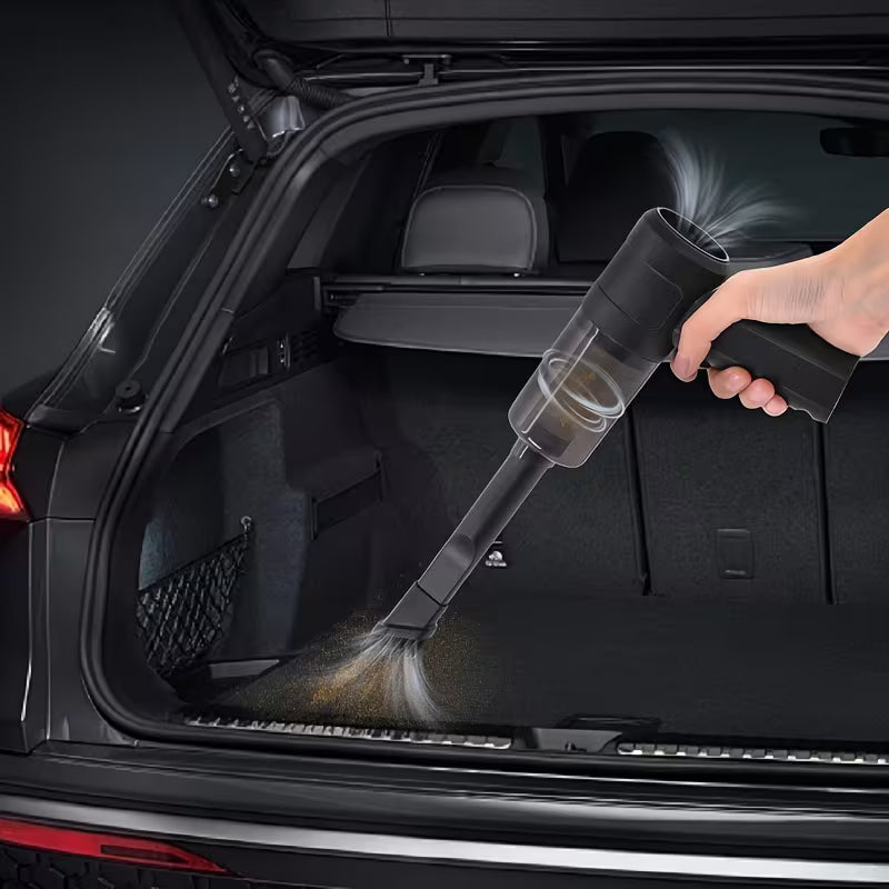 Aspiradora y Sopladora Inalámbrica 3 en 1 de Alta Potencia | Limpieza Profesional para Auto y Hogar