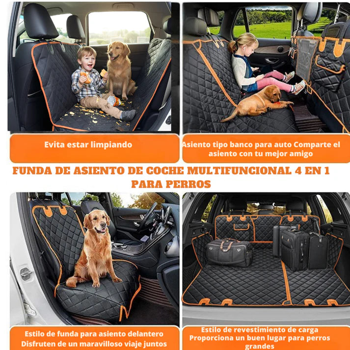 PROTECTOR DE ASIENTOS DE COCHE MASCOTAS